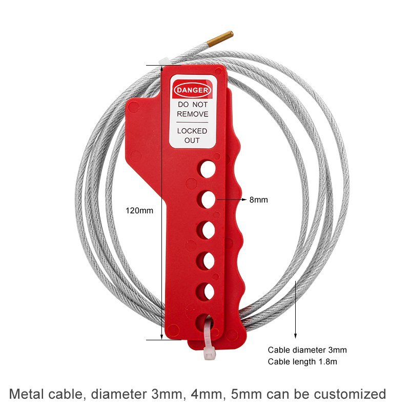 Basit Kablo Kilidi - Ölçüler