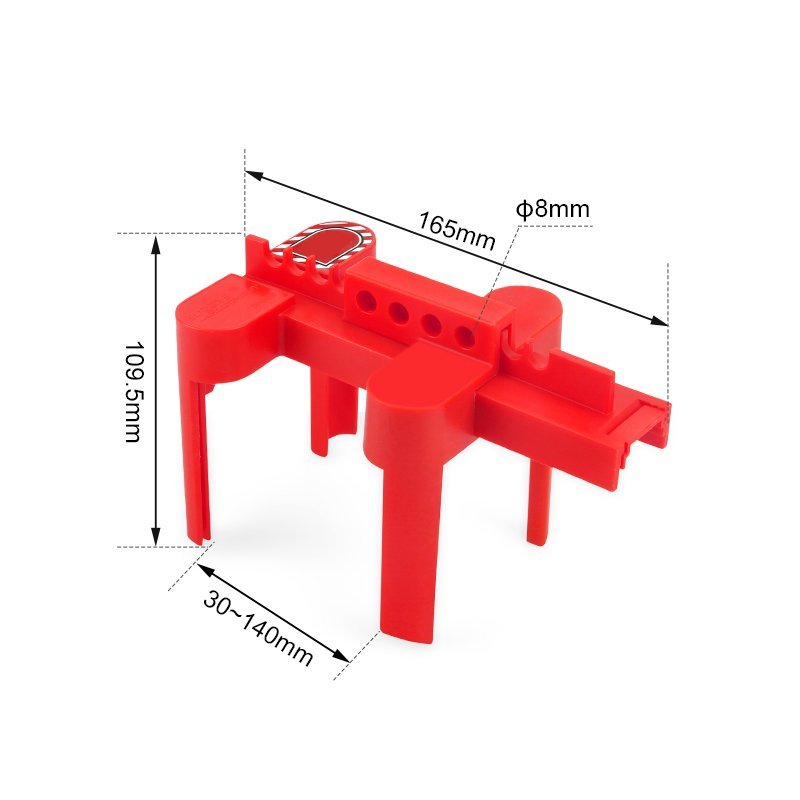 Ayarlanabilir Küresel Vana Kilidi - Ölçüler