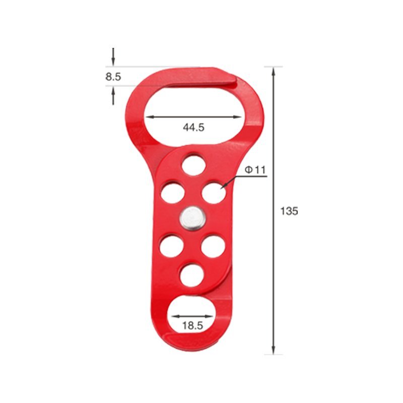 Çift Uçlu Emniyet Kilidi - Ölçüler