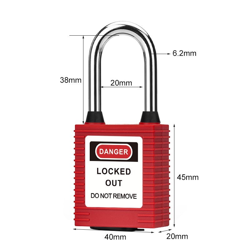 Toz Geçirmez Güvenlik Asma Kilit - Ölçüler